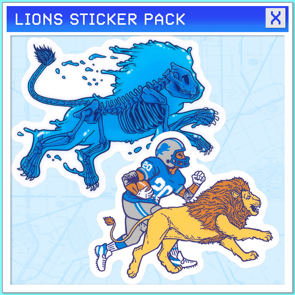 Lions Sticker Pack