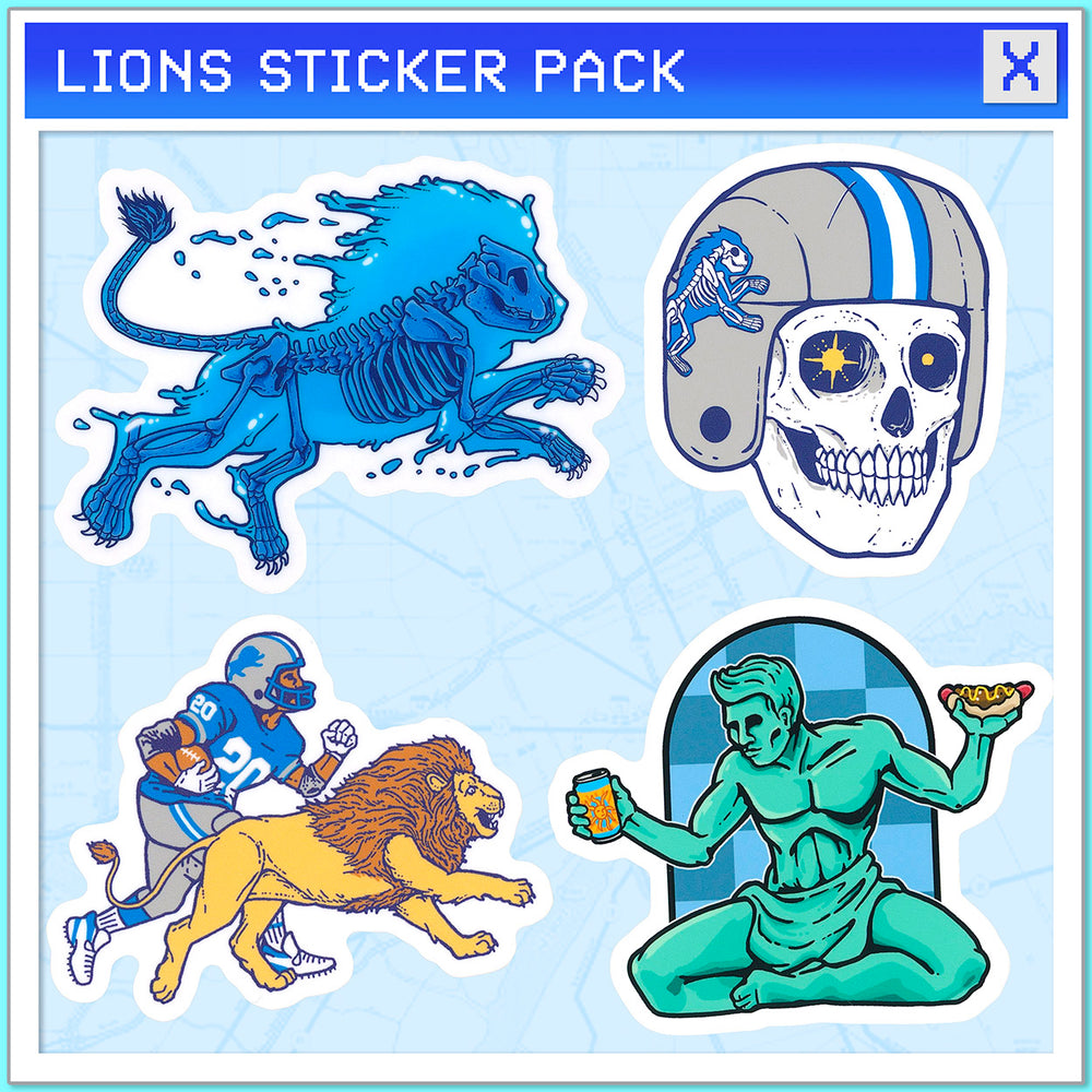 Lions Sticker Pack